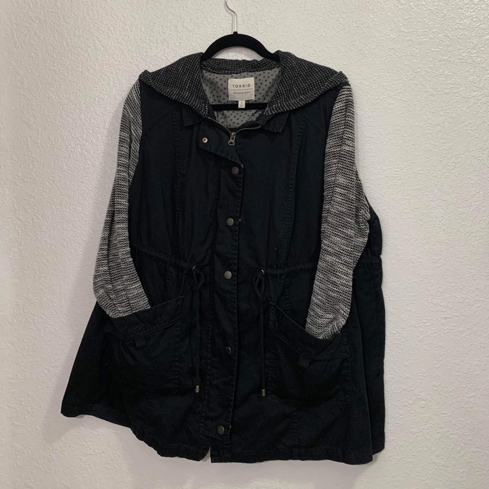 EUC Torrid - Marled Anorak Jacket